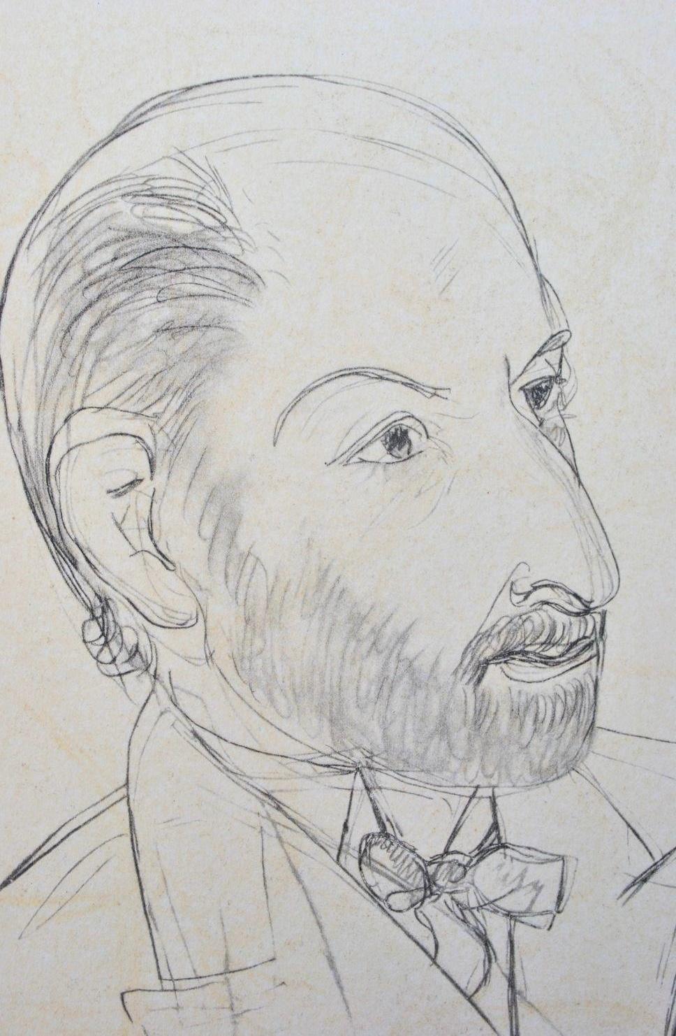 Matisse, Le peintre Pallady, Portraits par Henri Matisse (after) Henri Matisse en venta 1