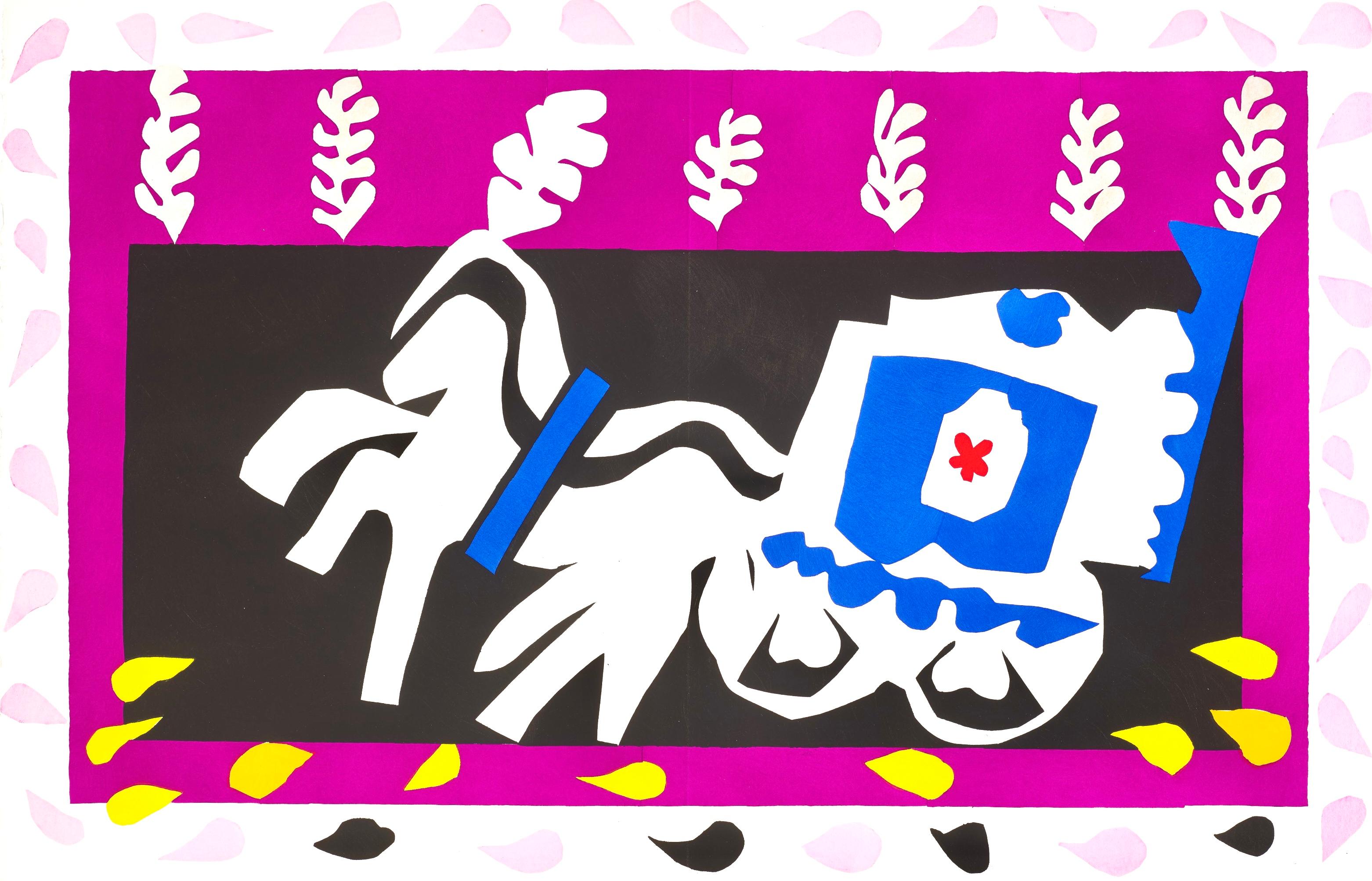 Abstract Print di Henri Matisse - Matisse, L'Enterrement de Pierrot, Jazz, Edizione speciale per il MoMA (dopo)