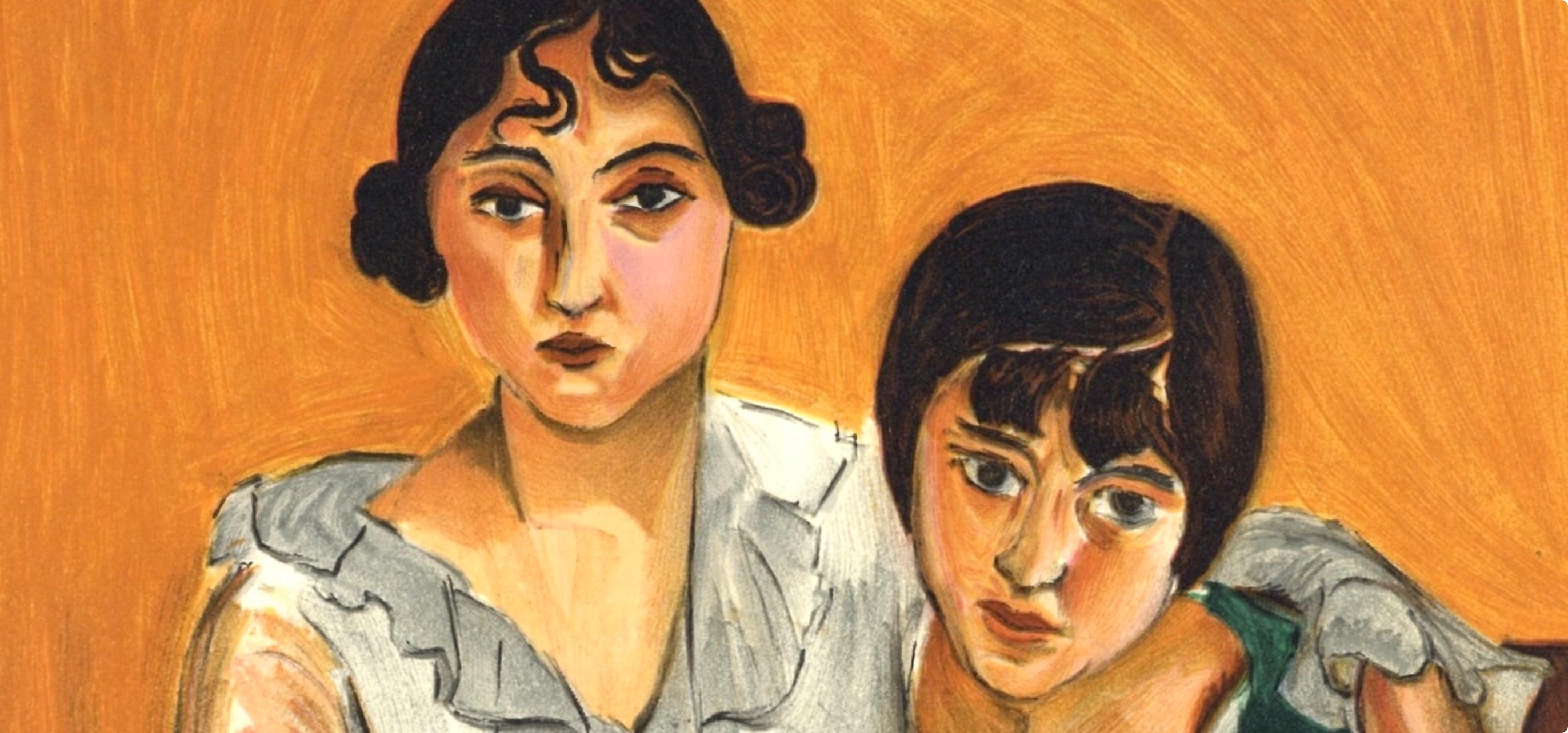 Matisse, Les deux Soeurs, Portraits par Henri Matisse (after) For Sale 1