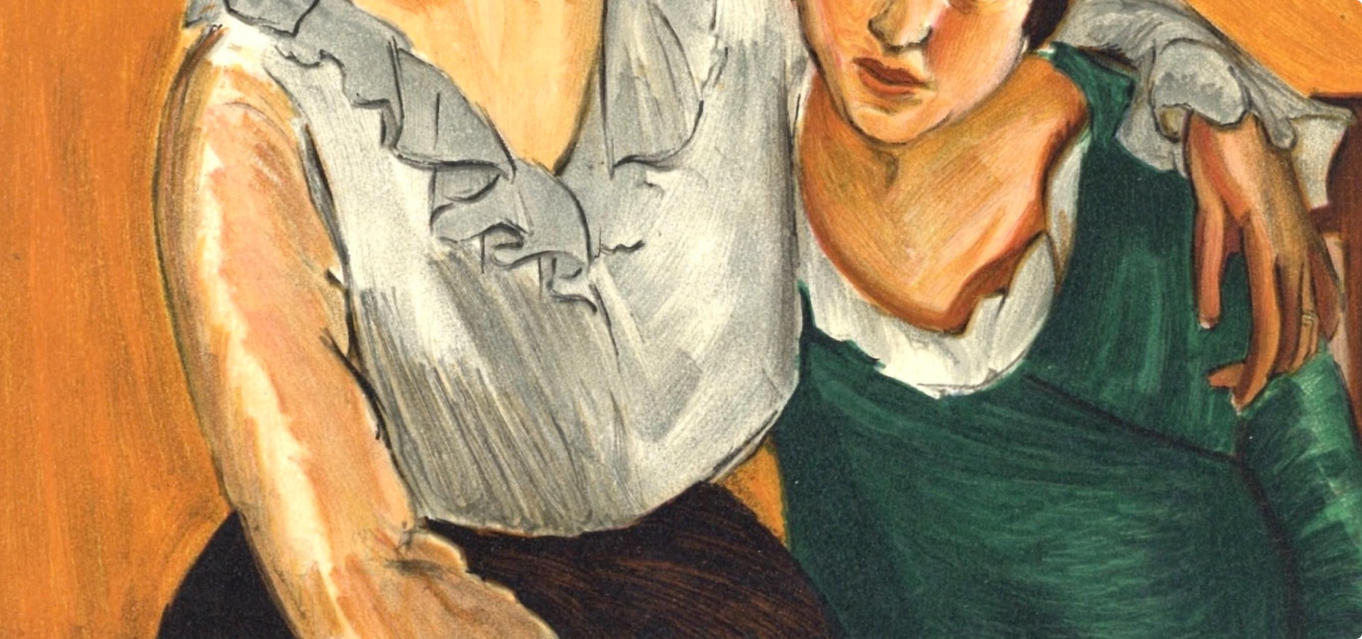 Matisse, Les deux Soeurs, Portraits par Henri Matisse (after) For Sale 3