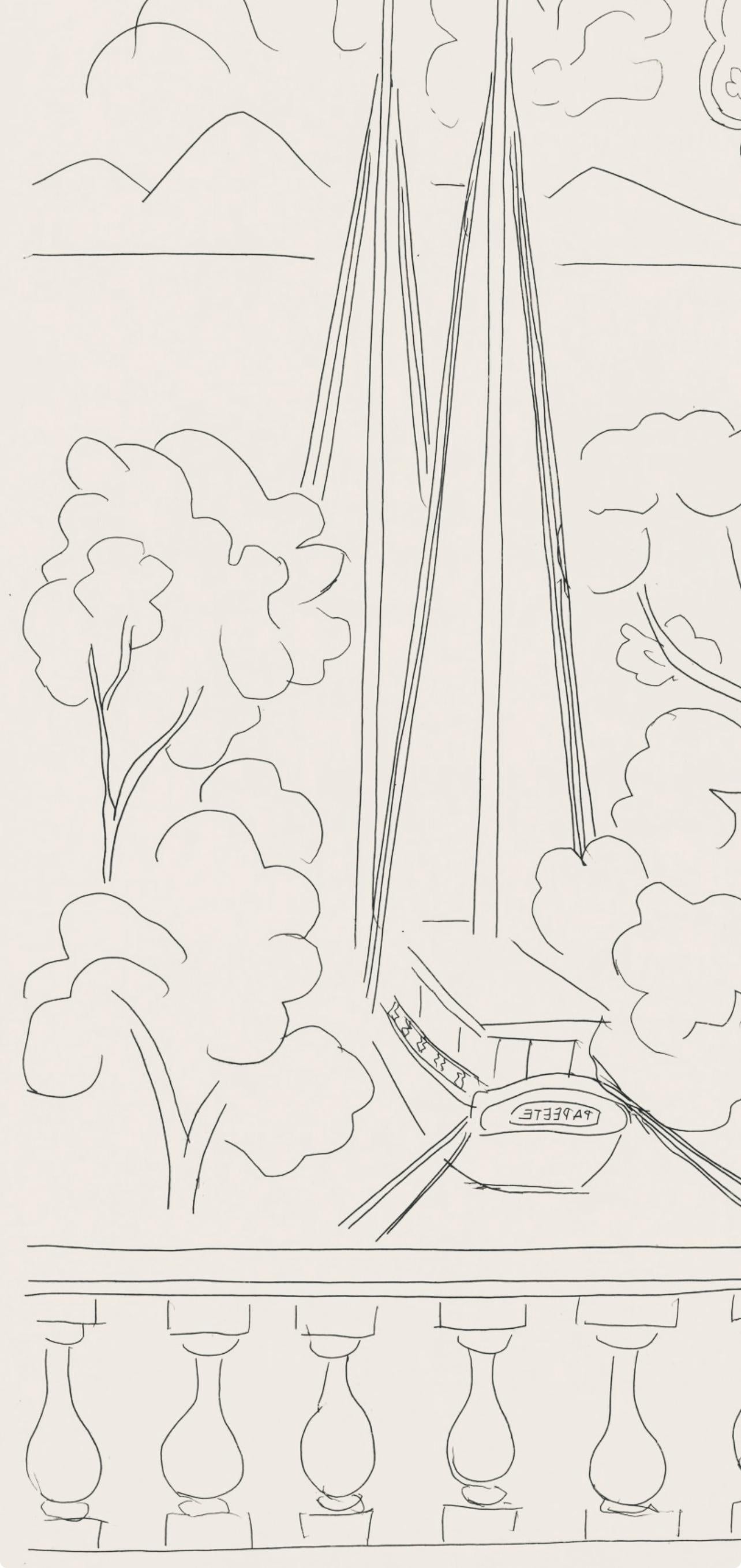 Matisse, Les Fenêtres, Poésies (after) - Print by Henri Matisse