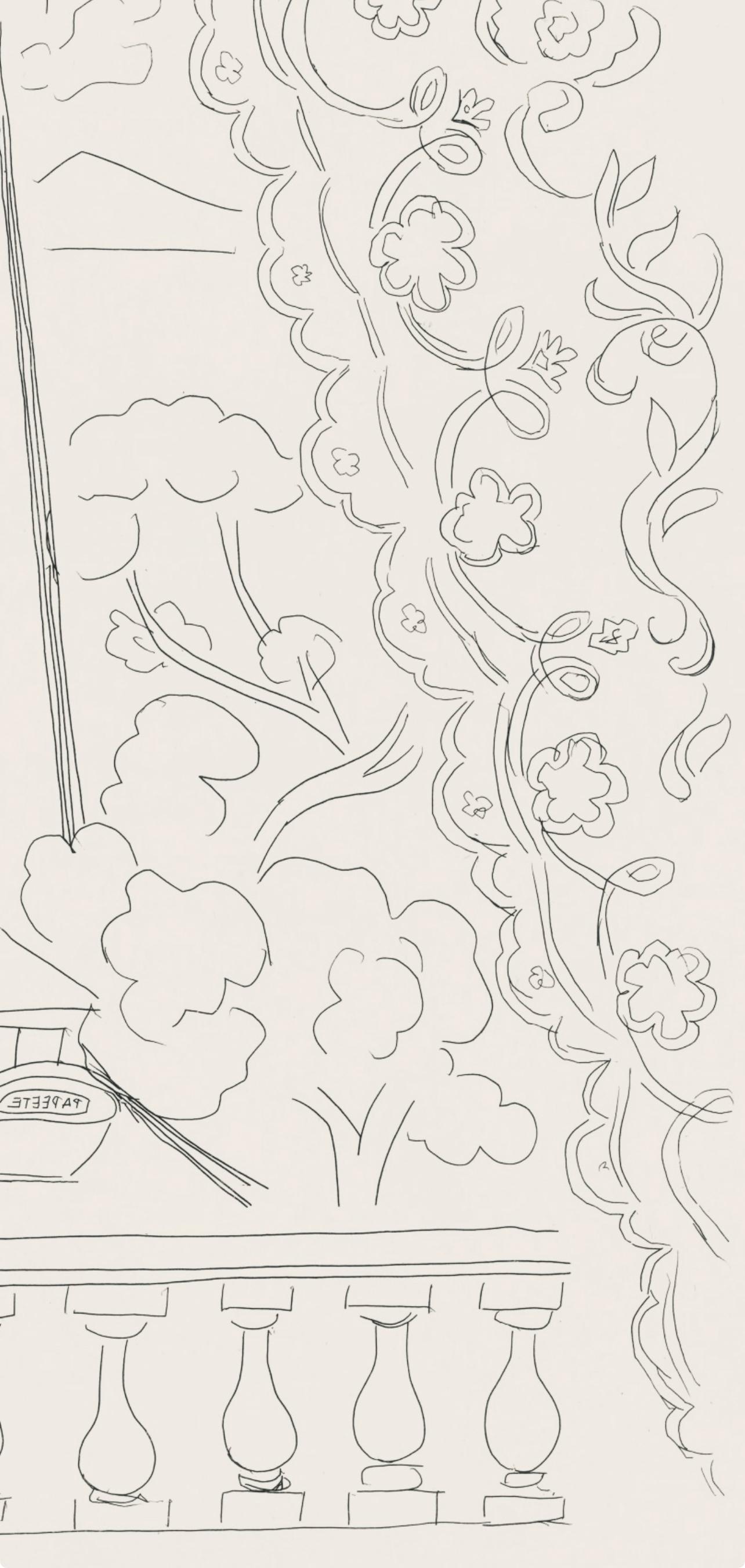 Matisse, Les Fenêtres, Poésies (after) - Modern Print by Henri Matisse
