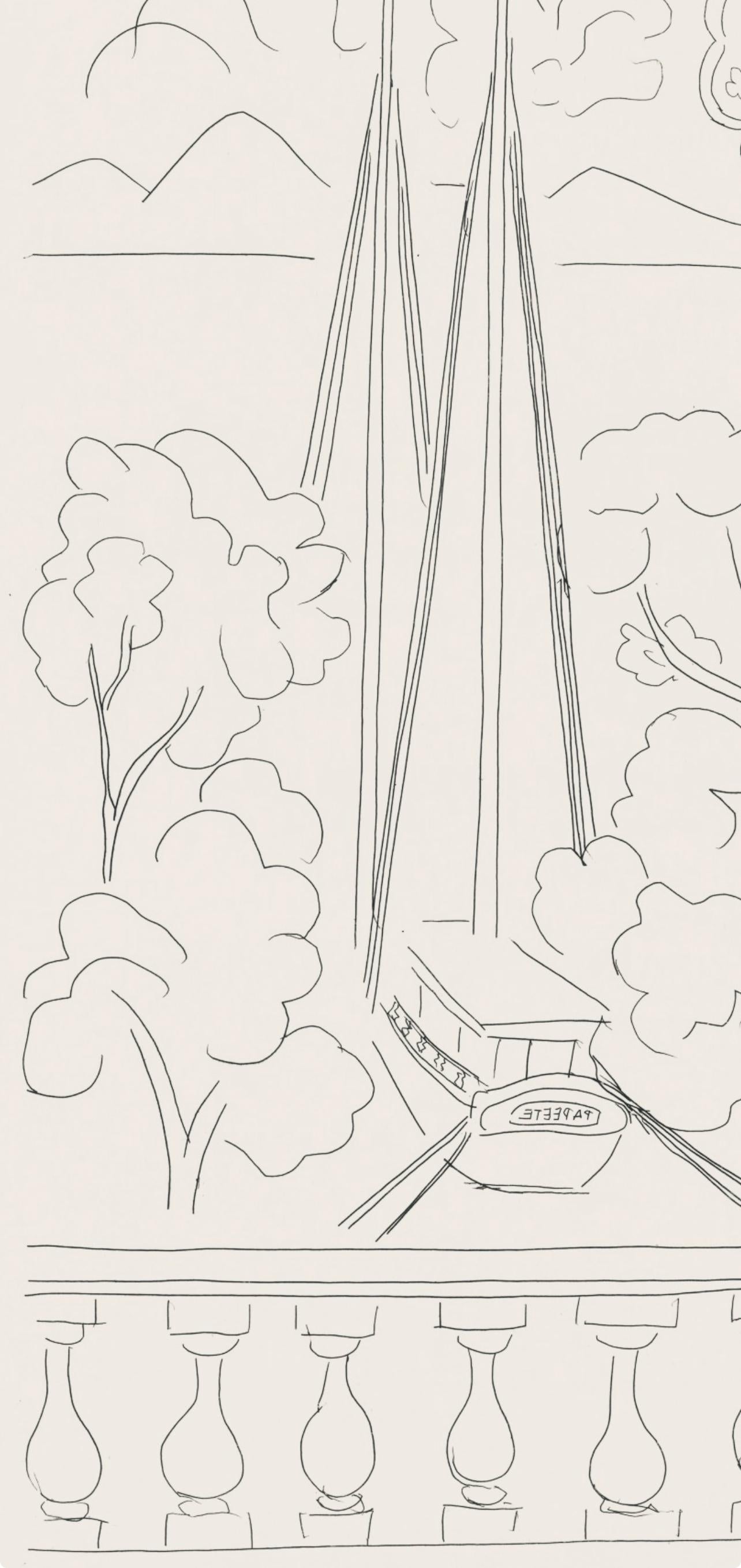 Matisse, Les Fenêtres (Windows), Poésies (after) - Print by Henri Matisse