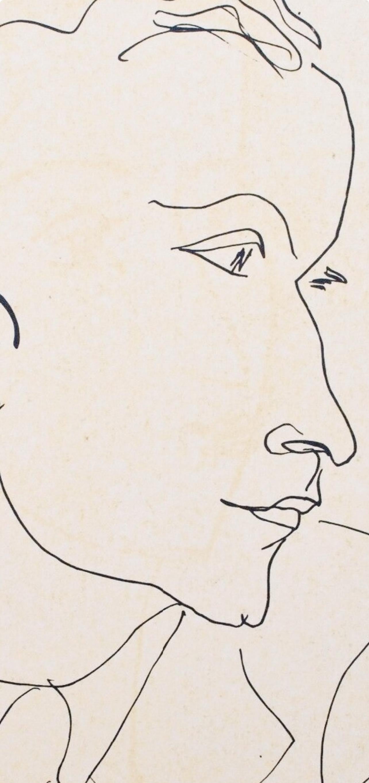 Matisse, Louis Aragon, Portraits par Henri Matisse (after) For Sale 2