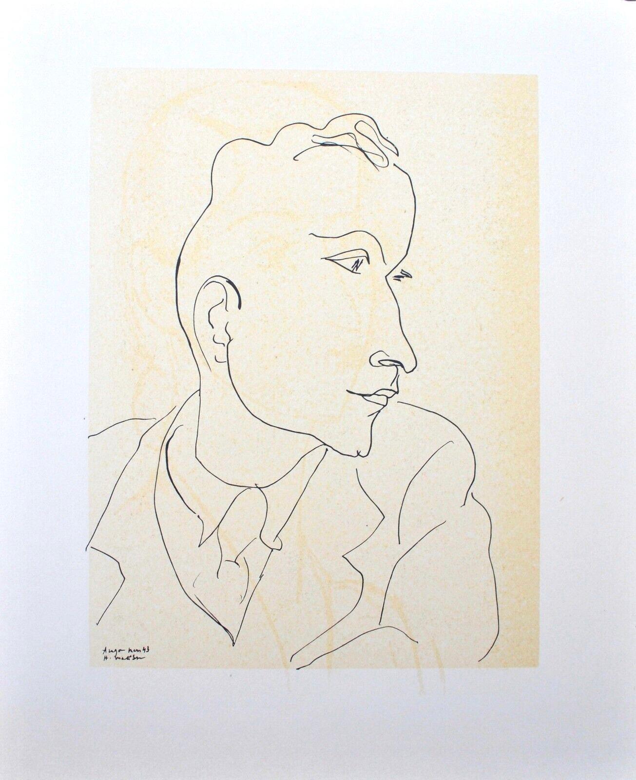 Matisse, Louis Aragon, Portraits d'Henri Matisse (après) en vente 4