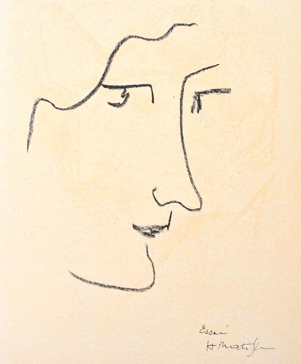 Medium: Collotype, héliogravure, recto and verso, on grand vélin Renage filigrané paper, as issued
Year: 1954
Paper Size: 12 x 9.25 inches; image size: 8.66 x 7.48 inches
Inscription: Signed in the plate and unnumbered, as issued
Notes: From the