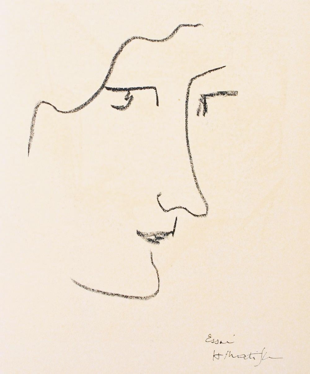 Héliogravure on vélin paper, mounted on vélin paper backing sheet, as issued. Paper Size: 12 x 9.25 inches; image size: 8.66 x 7.48 inches. Inscription: Signed in the plate and unnumbered, as issued. Notes: From the album, Portraits par Henri