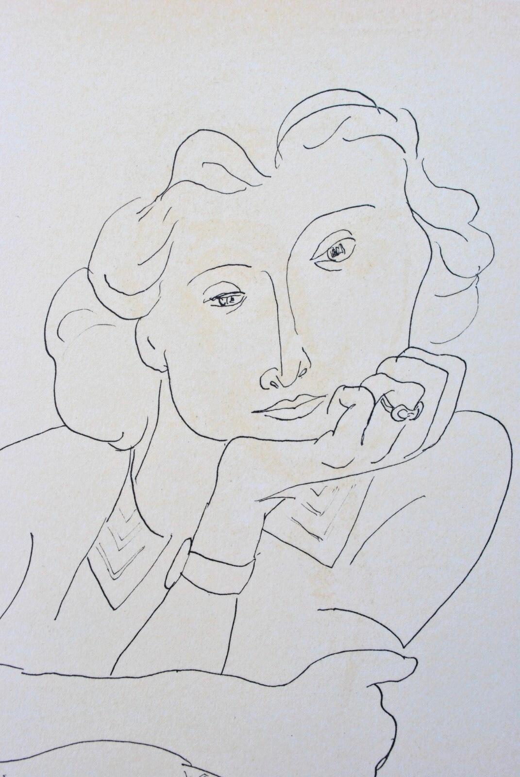 Matisse, Madame L.D., Retratos par Henri Matisse (after) en venta 1