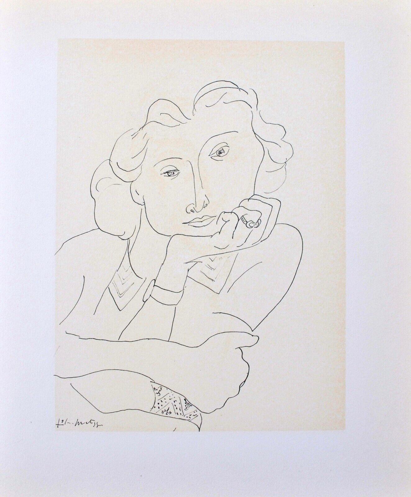 Matisse, Madame L.D., Retratos par Henri Matisse (after) en venta 4