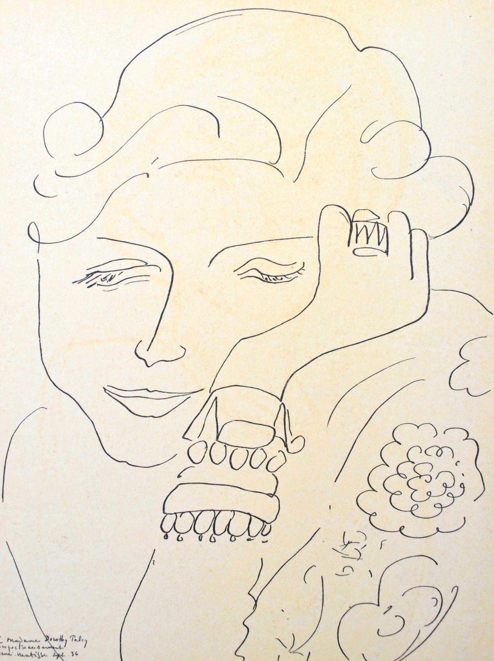 Medium: Collotype, héliogravure, recto and verso, on grand vélin Renage filigrané paper, as issued
Year: 1954
Paper Size: 12 x 9.25 inches; image size: 9.05 x 6.69 inches
Inscription: Signed in the plate and unnumbered, as issued
Notes: From the