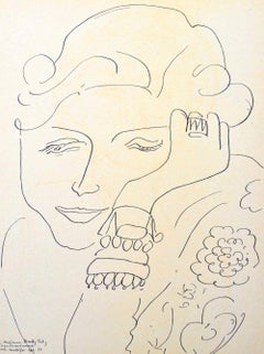 Matisse, Madame Dorothy Parley II, Retratos par Henri Matisse (after) Henri Matisse