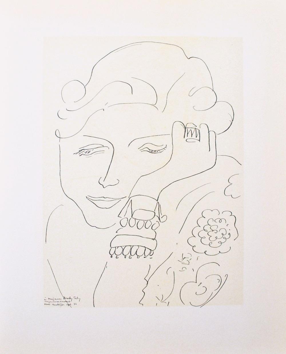 Matisse, Madame Dorothy Parley, Portraits par Henri Matisse (after) For Sale 4