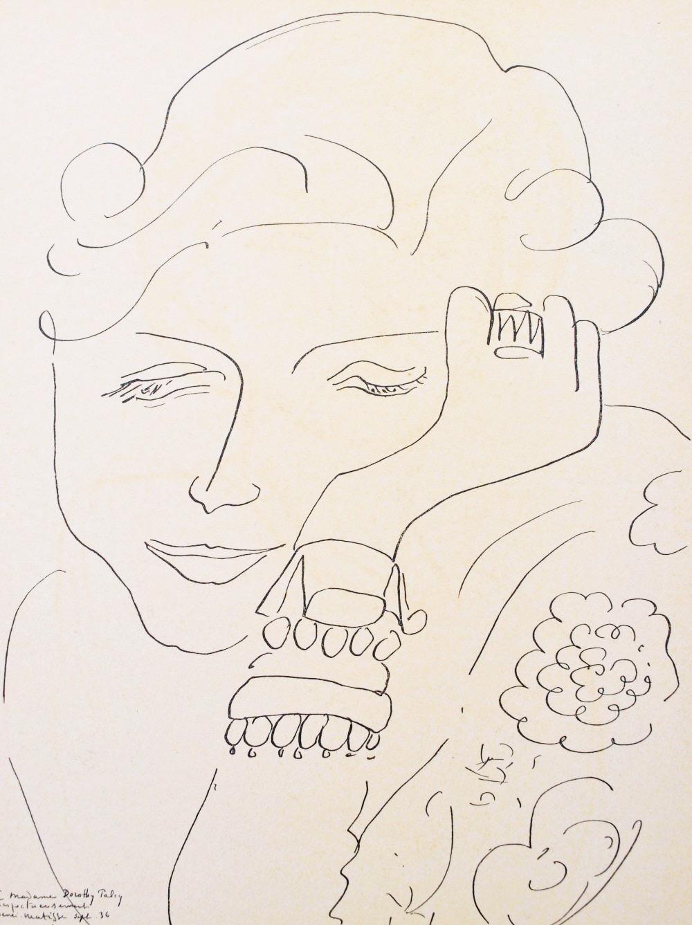 Héliogravure on vélin paper, mounted on vélin paper backing sheet, as issued. Paper Size: 12 x 9.25 inches; image size: 9.05 x 6.69 inches. Inscription: Signed in the plate and unnumbered, as issued. Notes: From the album, Portraits par Henri