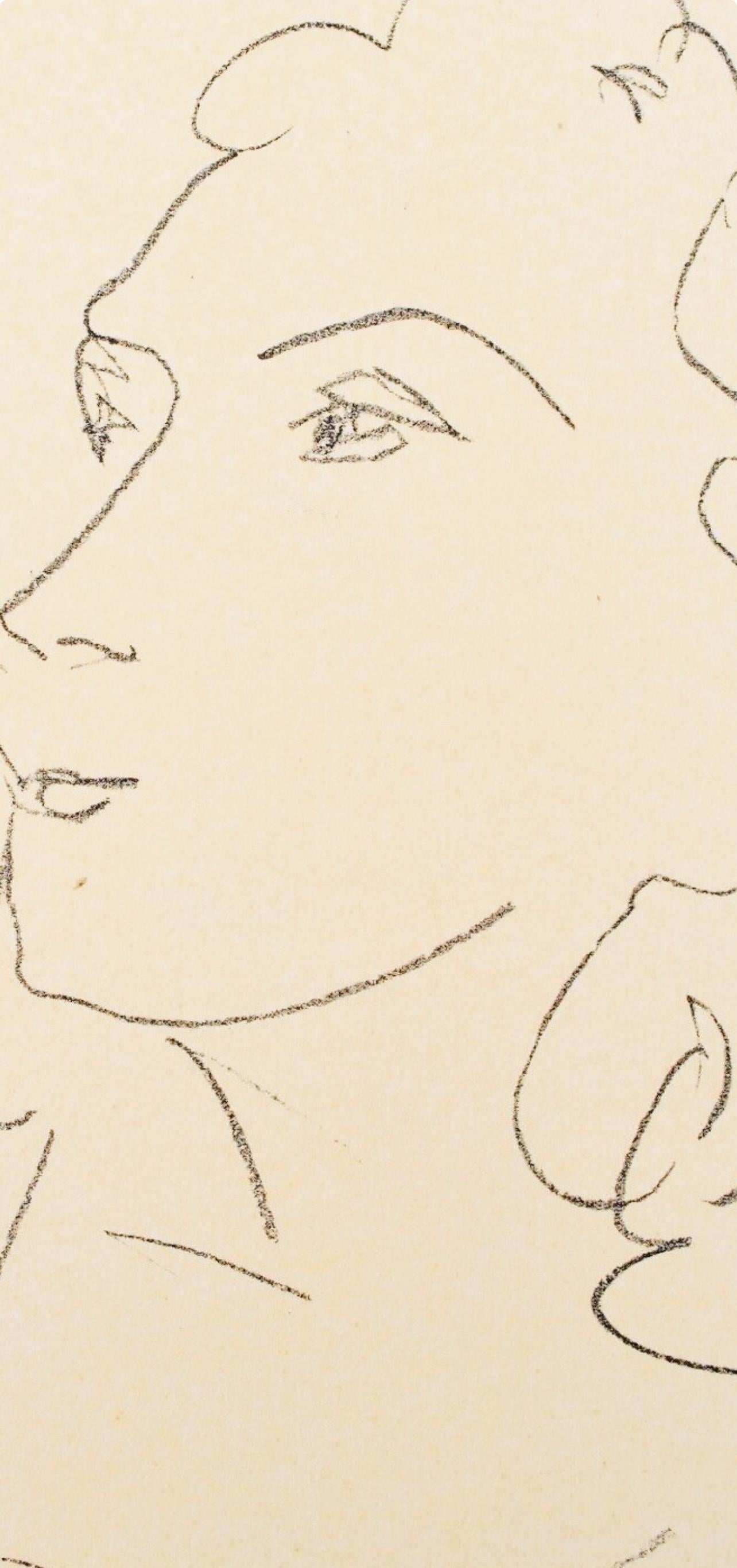 Matisse, Madame Elsa Triolet, Portraits par Henri Matisse (after) For Sale 2