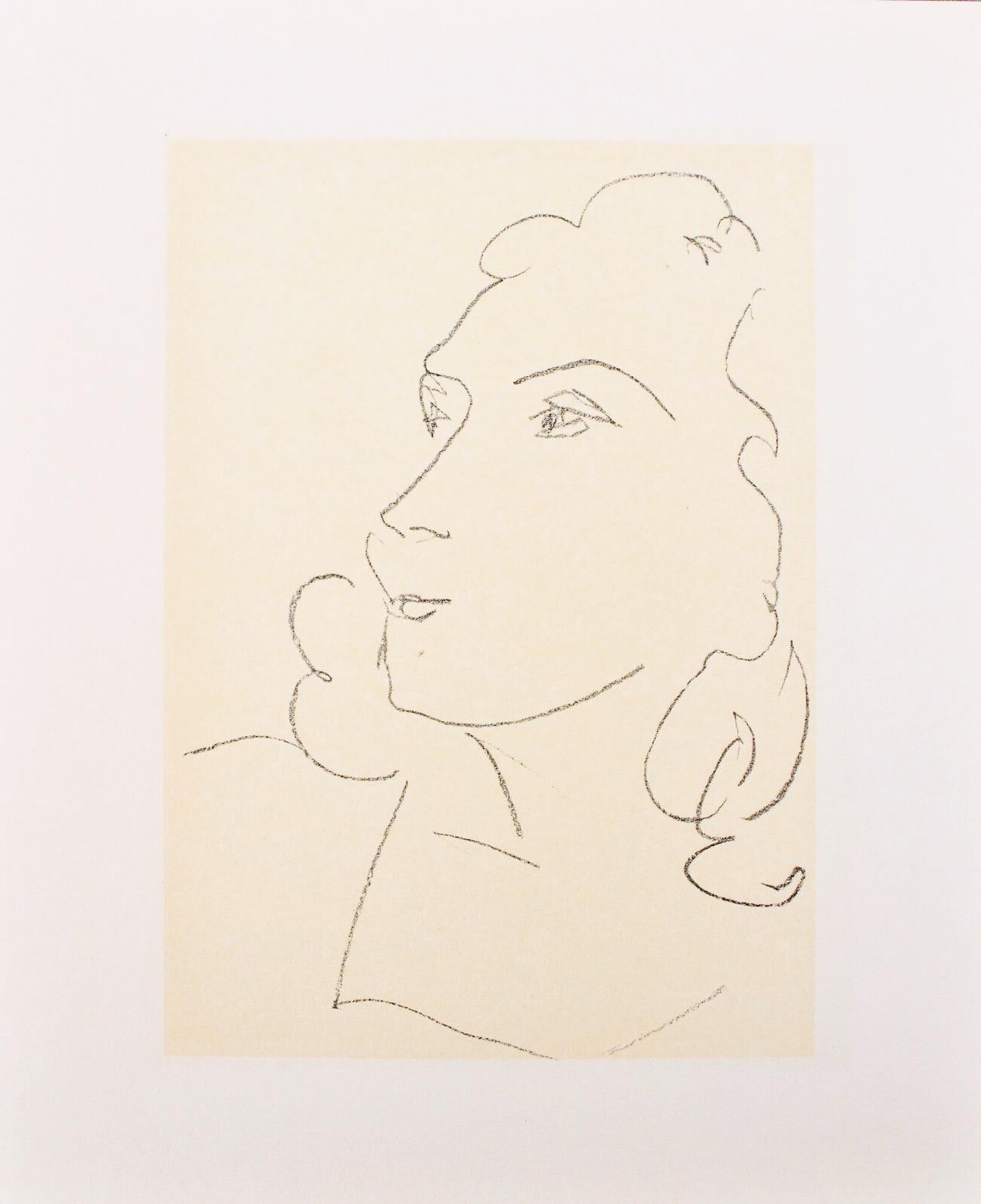 Matisse, Madame Elsa Triolet, Portraits par Henri Matisse (after) For Sale 4
