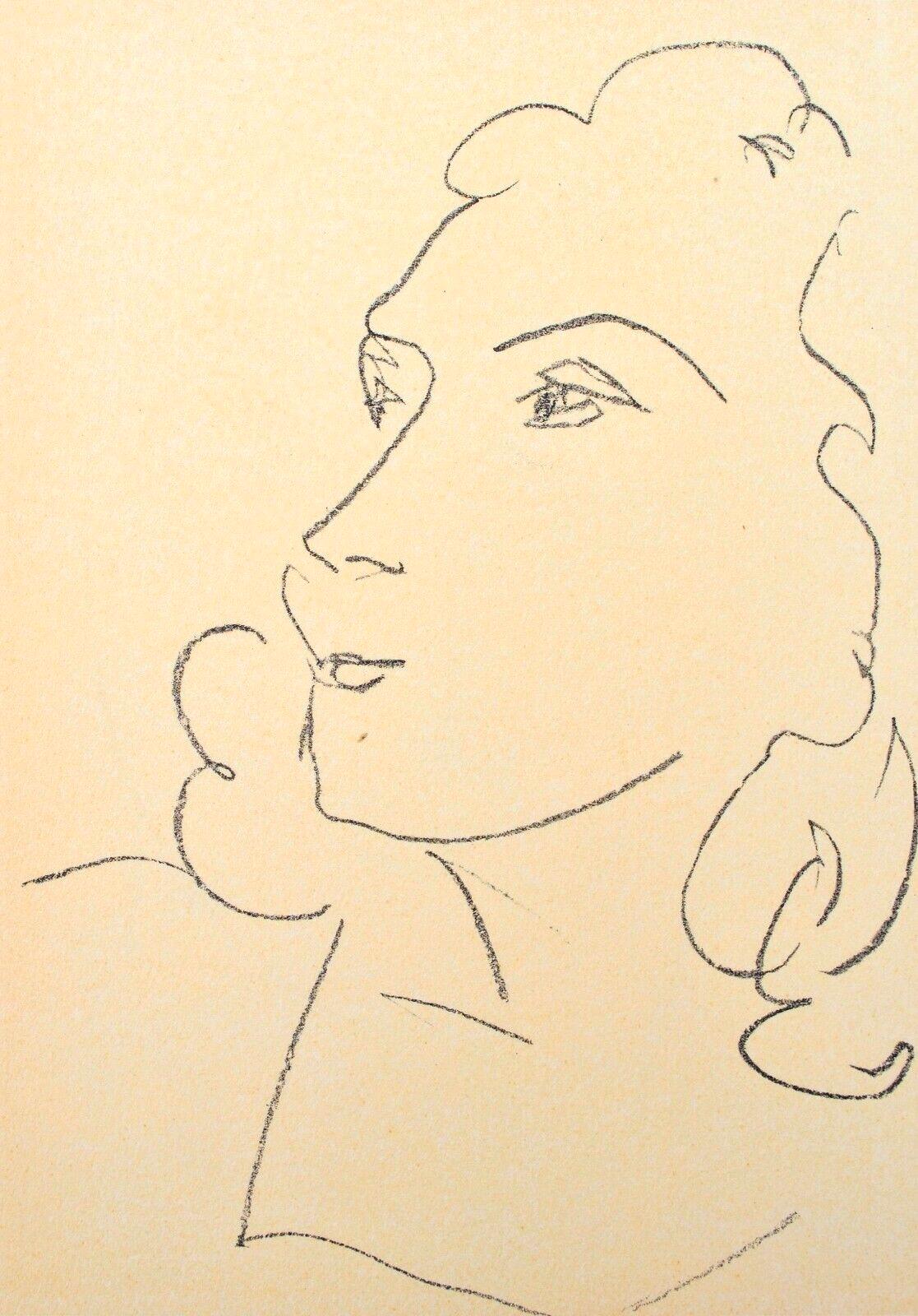Medium: Collotype, héliogravure, recto and verso, on grand vélin Renage filigrané paper, as issued
Year: 1954
Paper Size: 12 x 9.25 inches; image size: 9.05 x 6.3 inches
Inscription: Signed in the plate and unnumbered, as issued
Notes: From the