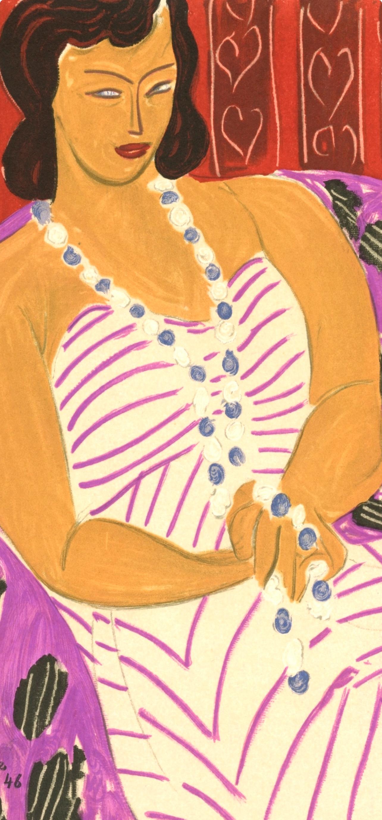 Matisse, Madame F.H., Portraits par Henri Matisse (after) For Sale 2
