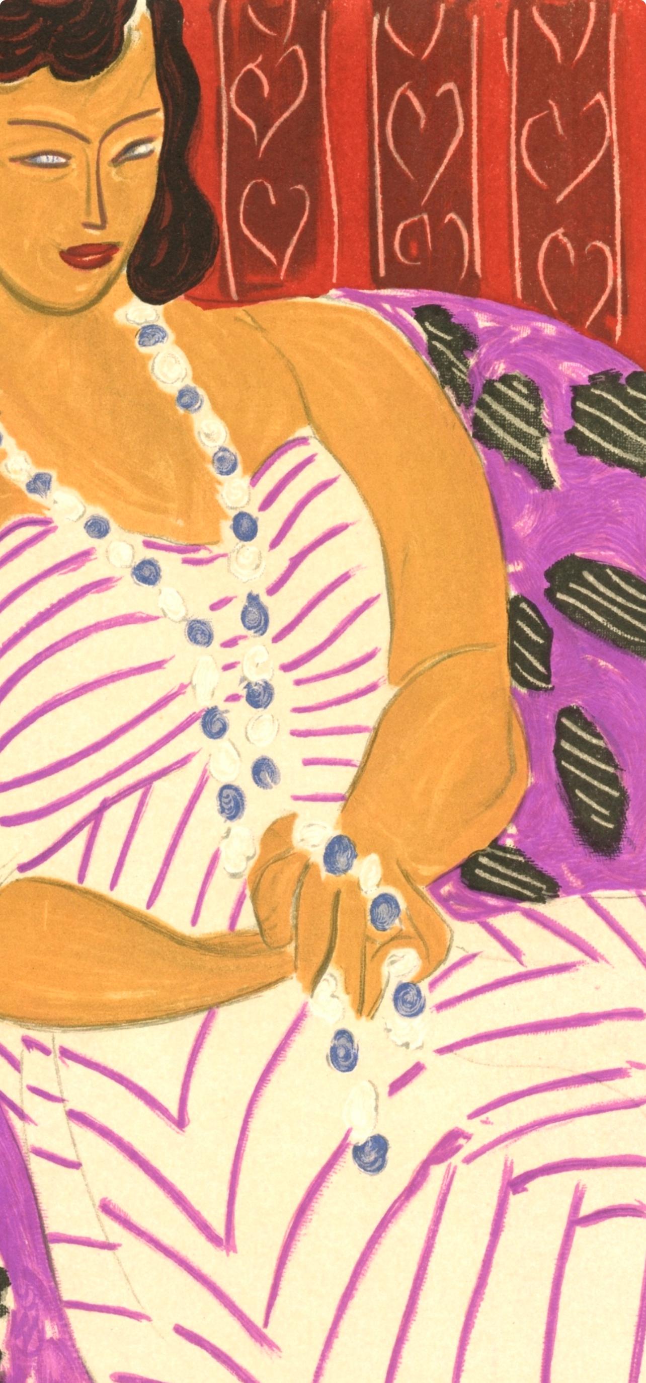 Matisse, Madame F.H., Portraits par Henri Matisse (after) For Sale 3