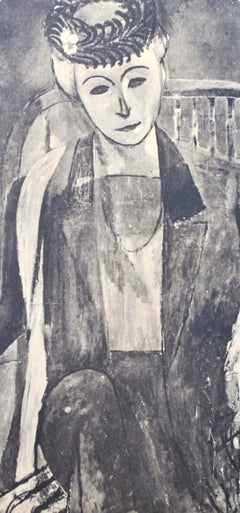 Henri Matisse, Mrs. H. Matisse, from Portraits by Henri Matisse, 1954 (after)