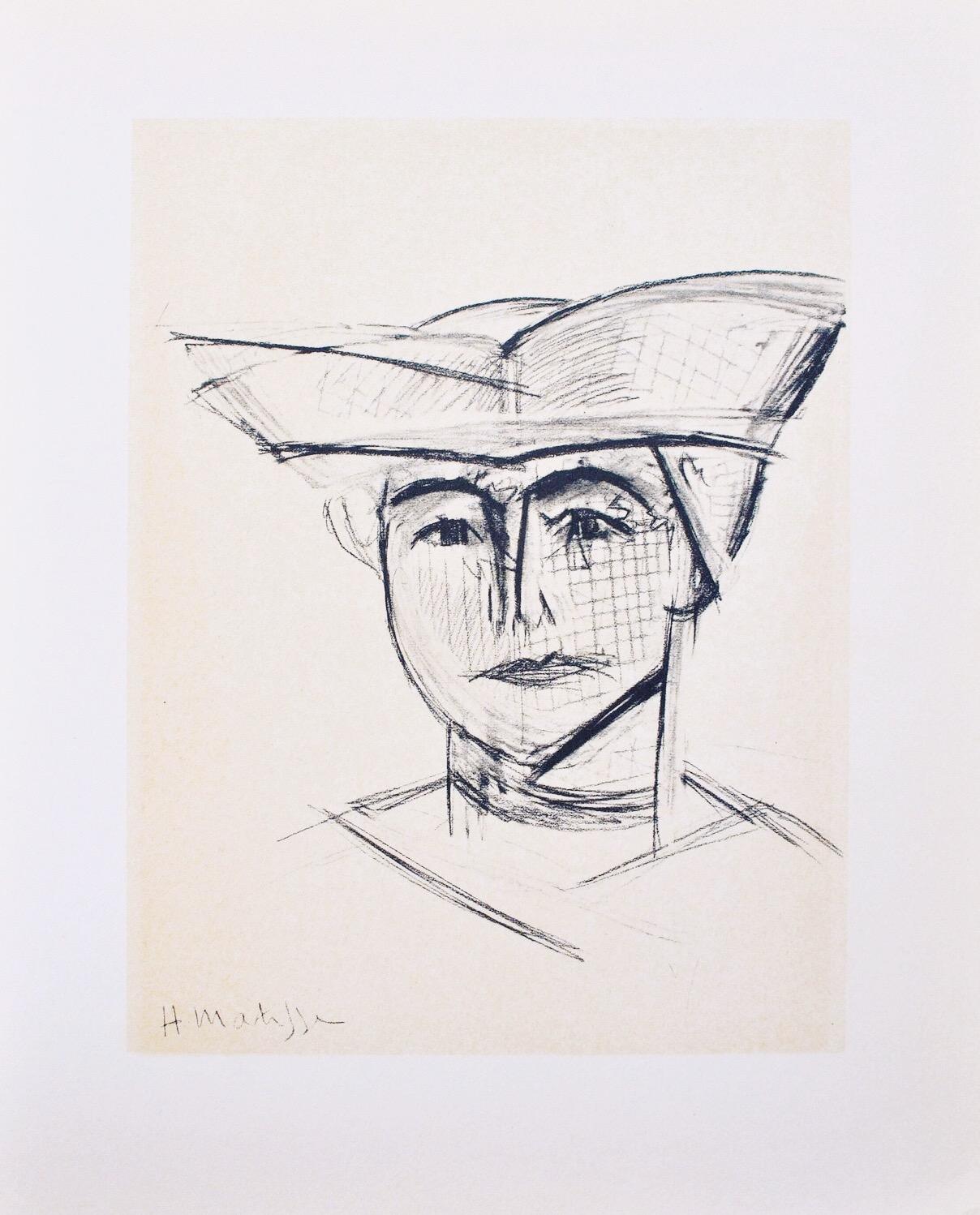 Matisse, Madame H. Matisse, Portraits par Henri Matisse (after) For Sale 4