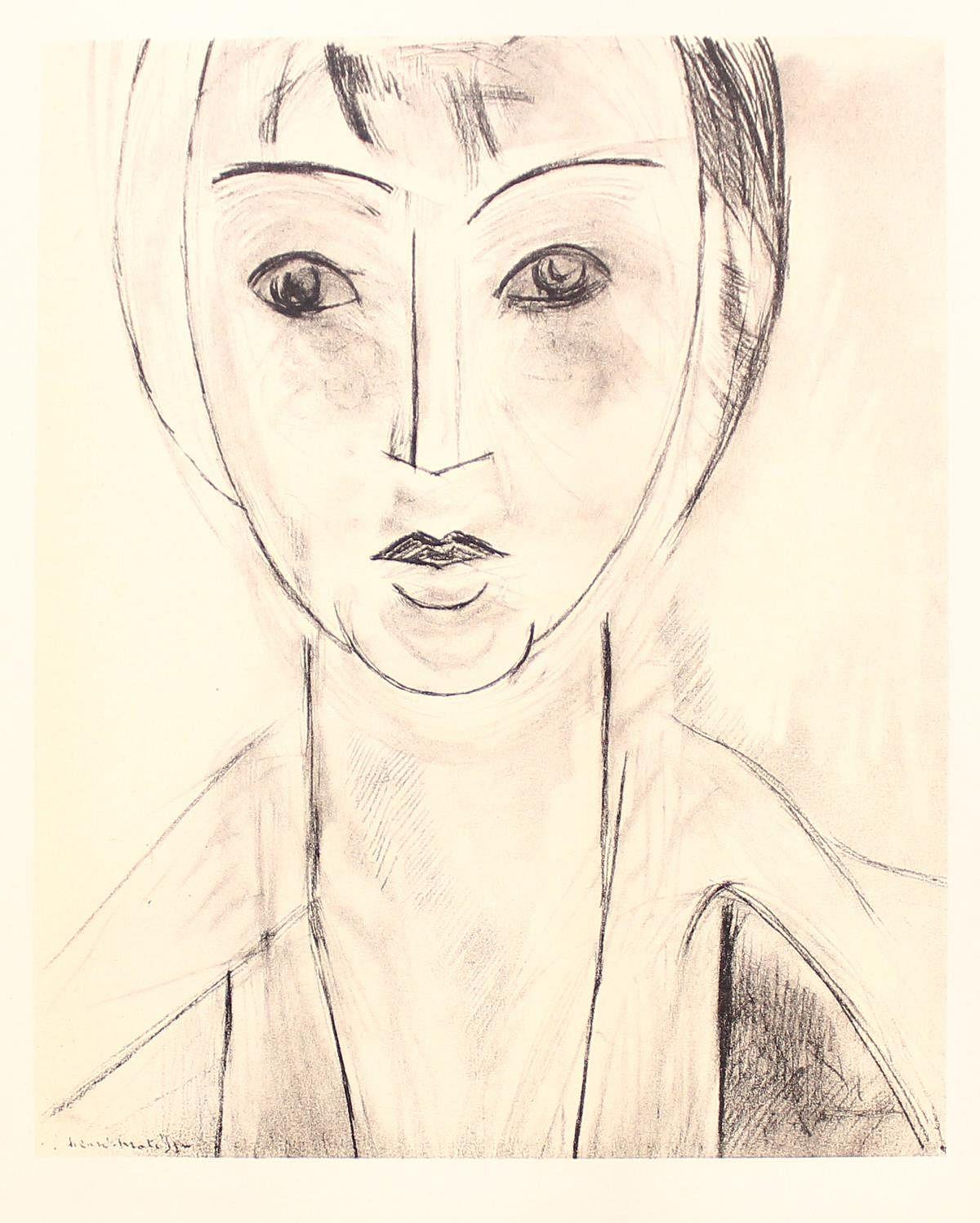 Matisse, Madame Josette Gris, Portraits par Henri Matisse (after) For Sale 4