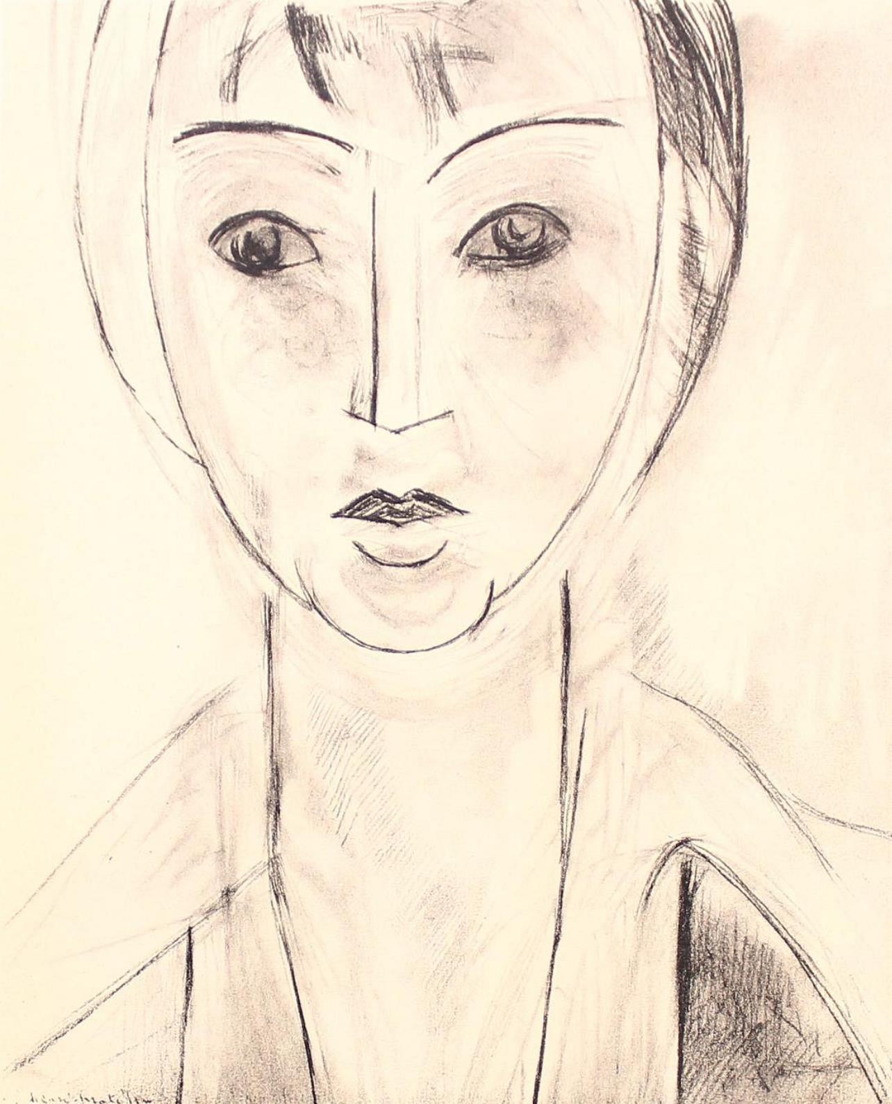 Matisse, Madame Josette Gris, Portraits par Henri Matisse (after)