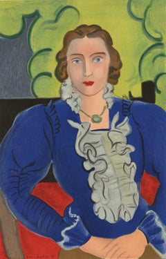 Matisse, Madame L.D. A. La Blouse Bleue, Porträts par Henri Matisse (nach)