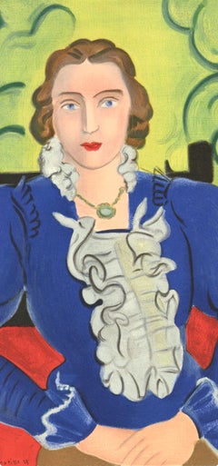 Henri Matisse, Signora I.L.A., da Ritratti di Henri Matisse, 1954 (after) Henri Matisse