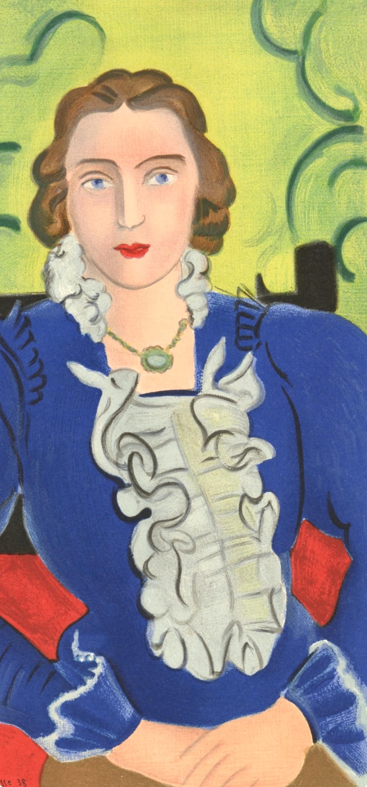 Matisse, Madame L.D., Portraits par Henri Matisse (after) For Sale 2