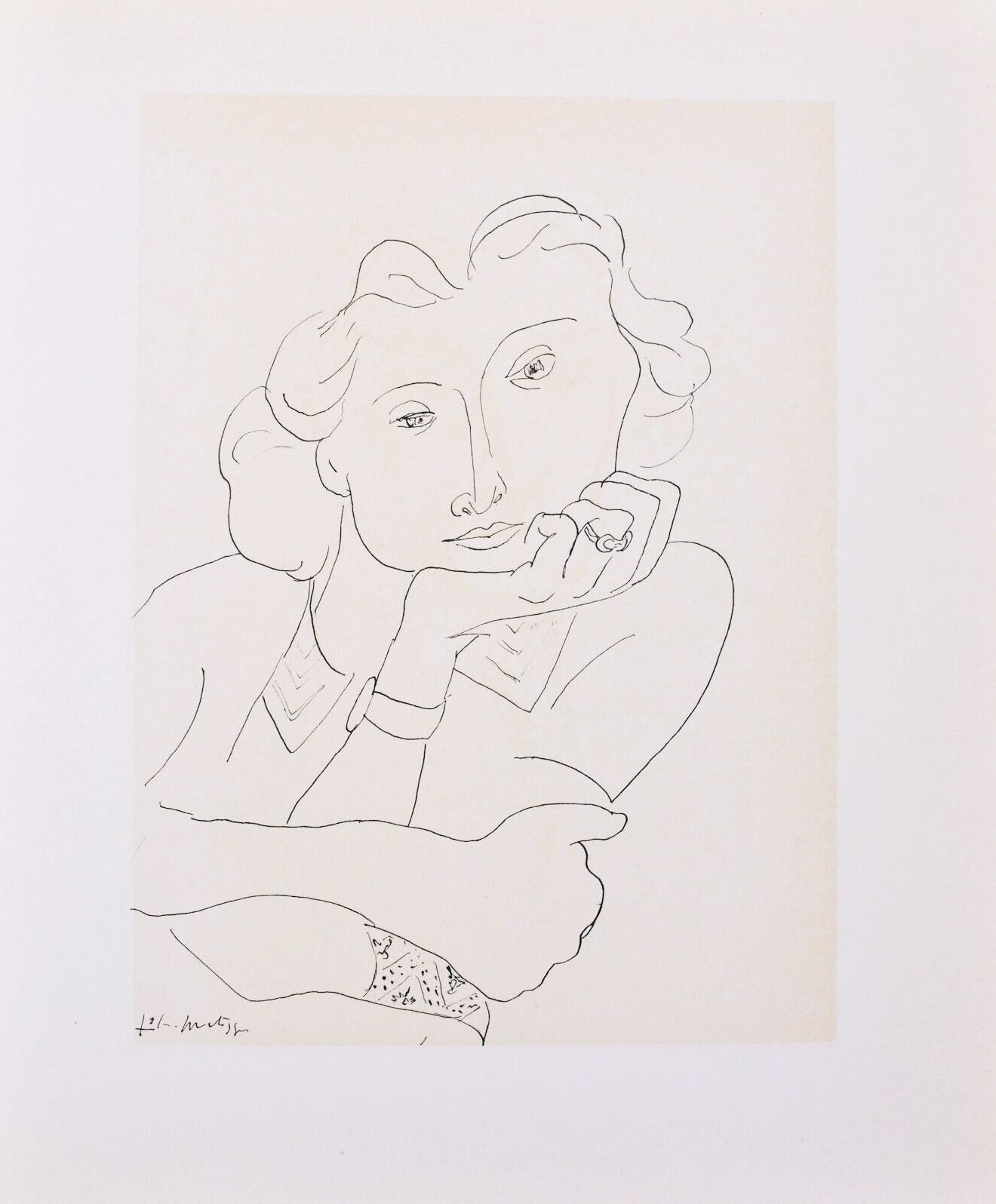 Matisse, Madame L.D., Portraits par Henri Matisse (after) For Sale 4