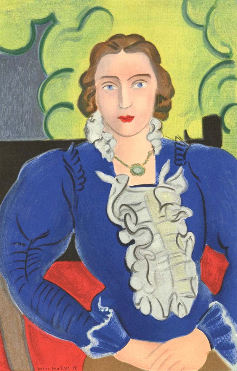 Matisse, Madame Gréta Prozor, Portraits par Henri Matisse (after) For ...