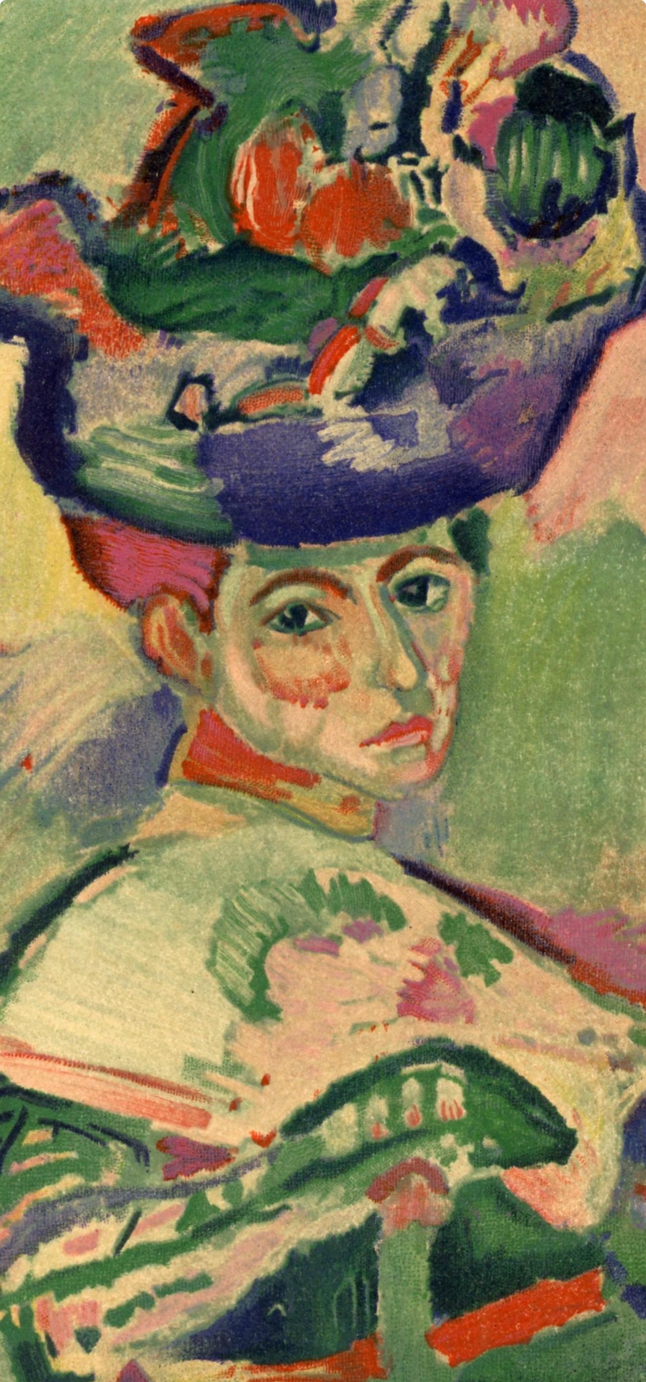 Matisse, Madame Matisse, Femme au chapeau, Portraits par Henri Matisse (after) For Sale 1