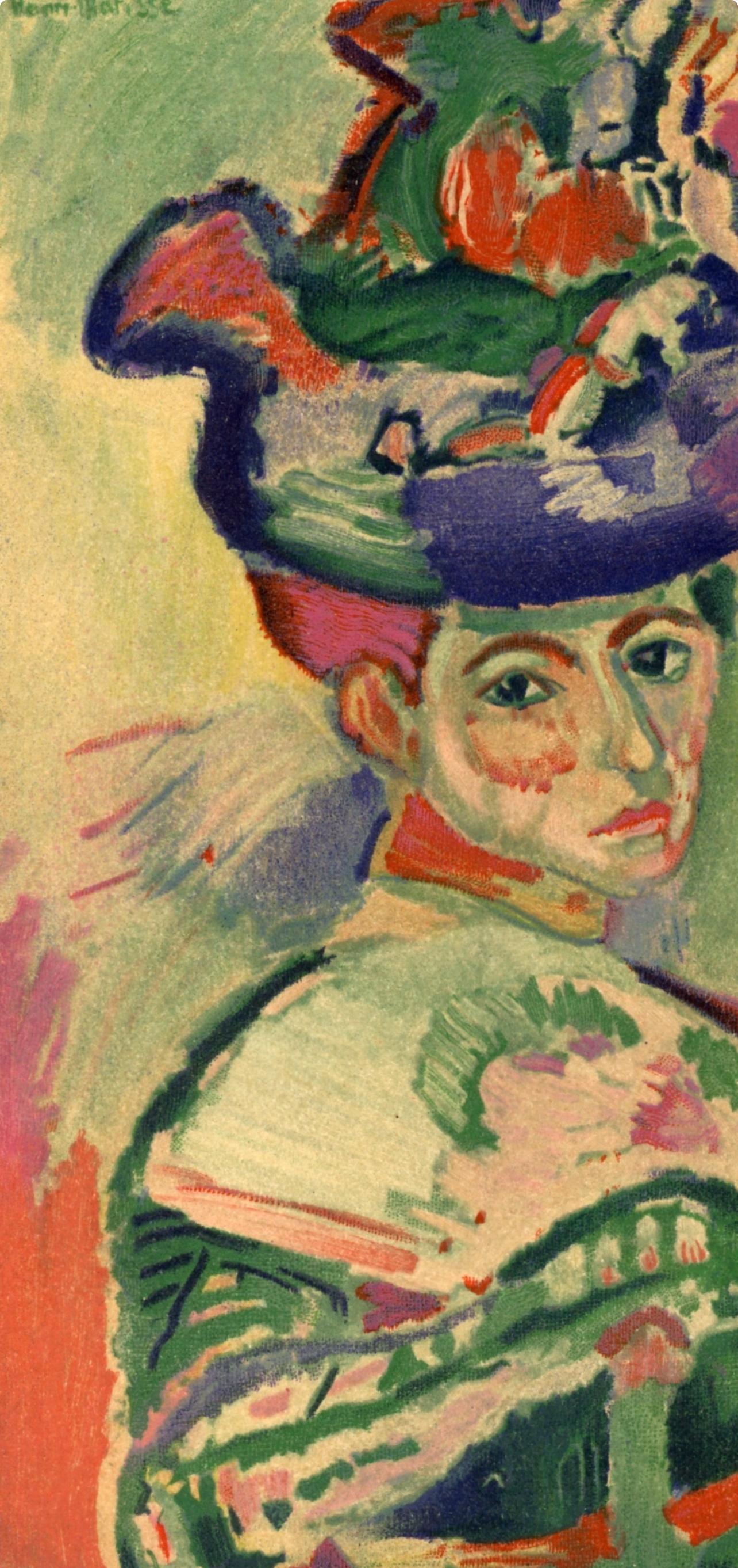 Matisse, Madame Matisse, Femme au chapeau, Portraits par Henri Matisse (after) For Sale 2