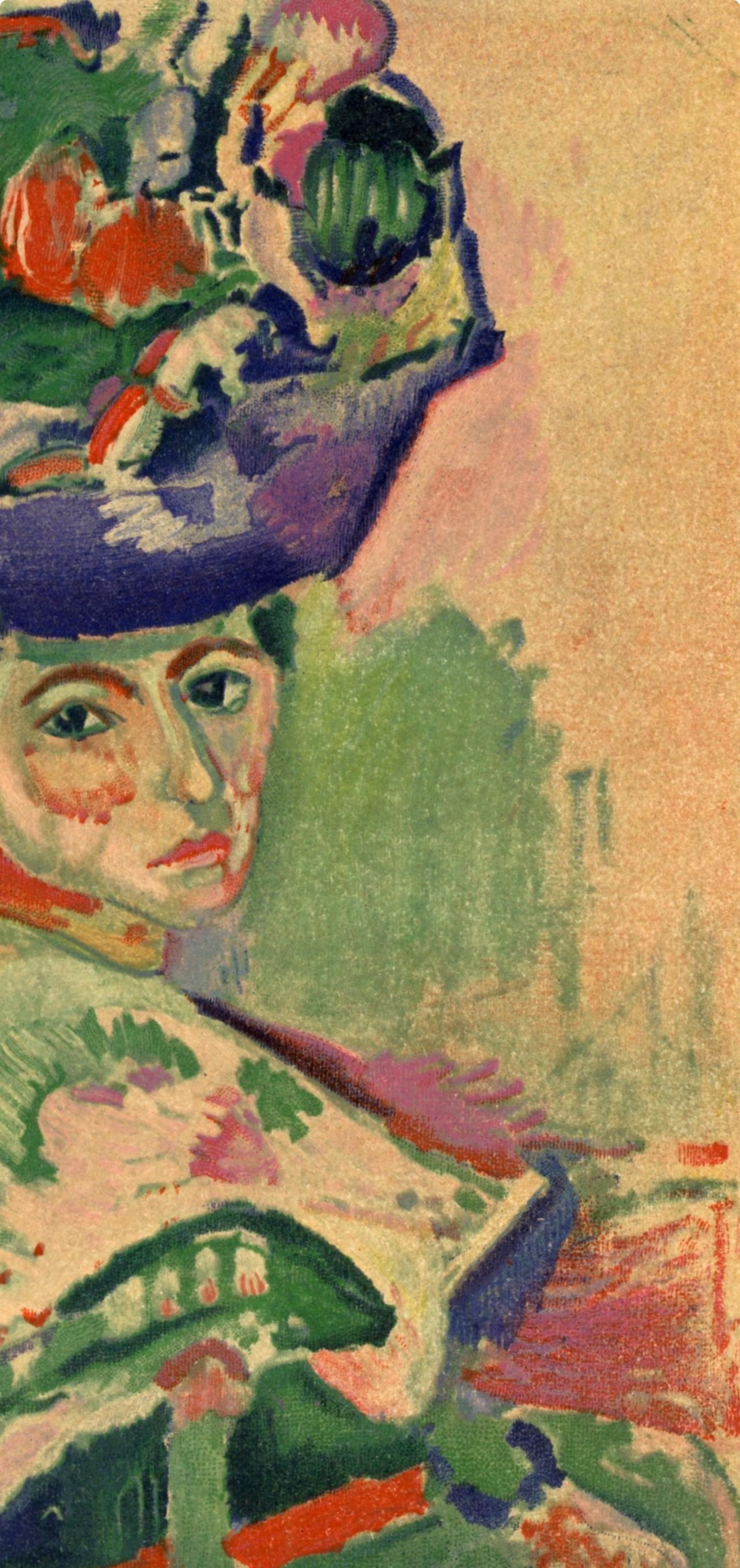 Matisse, Madame Matisse, Femme au chapeau, Portraits par Henri Matisse (after) For Sale 3