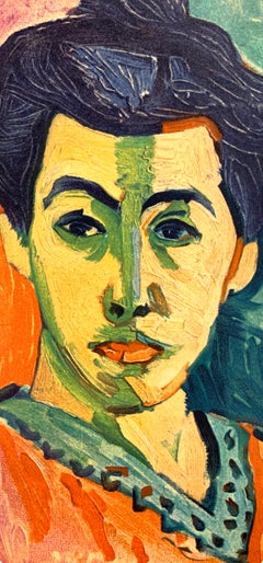 Henri Matisse, Mrs. Matisse, from Portraits by Henri Matisse, 1954 (after)