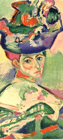 Henri Matisse, Mrs. Matisse, from Portraits by Henri Matisse, 1954 (after)