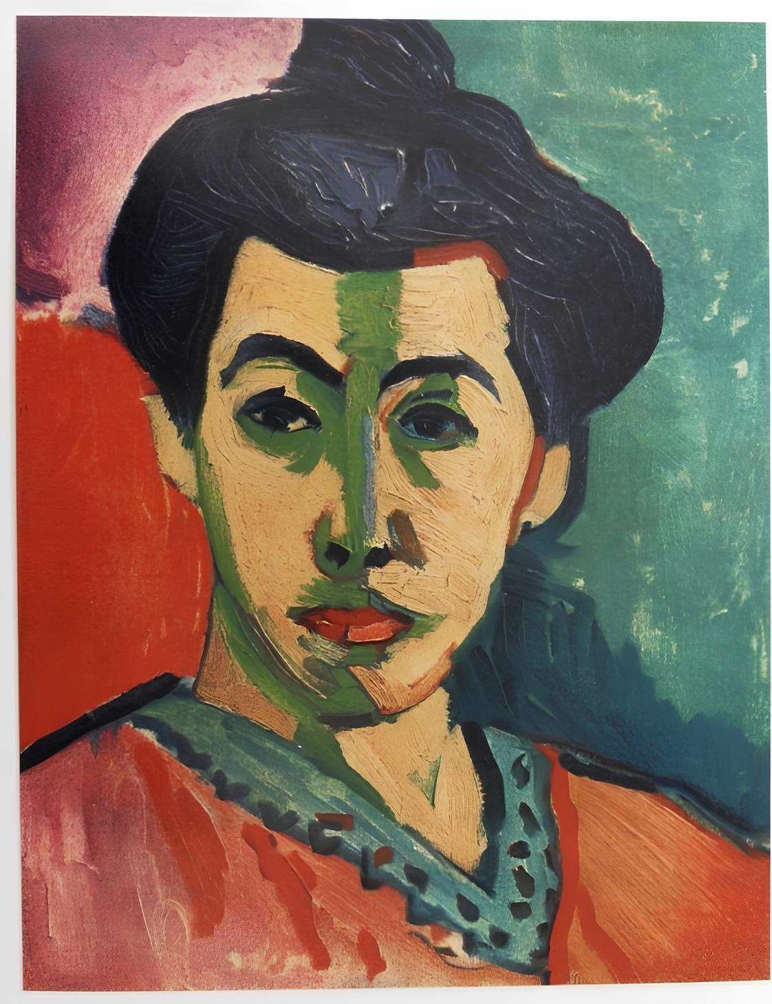 Matisse, Madame Matisse, Portraits par Henri Matisse (after) Henri Matisse (after) in vendita 4