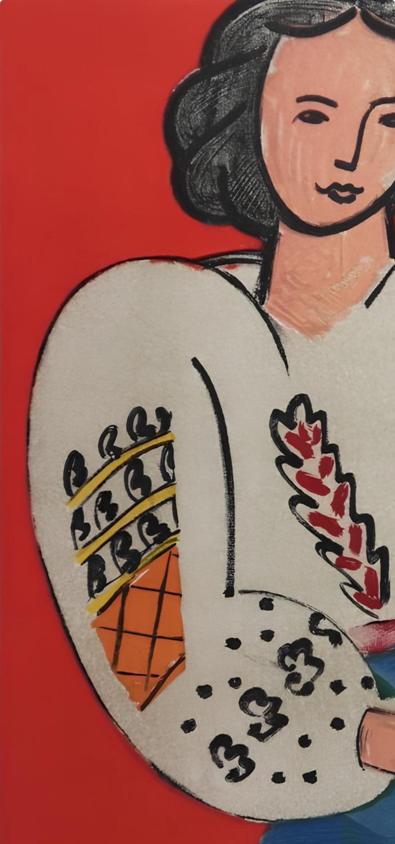 Matisse, Madame M.P. La blouse roumaine, Portraits par Henri Matisse (after) For Sale 2