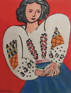 Matisse, Madame M.P. La blouse Roumaine, Porträts par Henri Matisse (nach)
