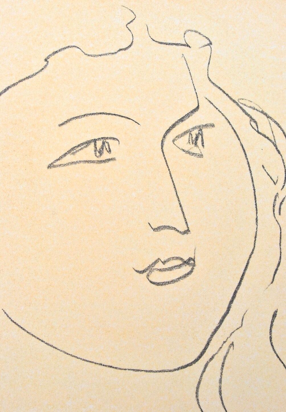 Matisse, Madame Nadia Sednaoui II, Portraits par Henri Matisse (after) For Sale 1