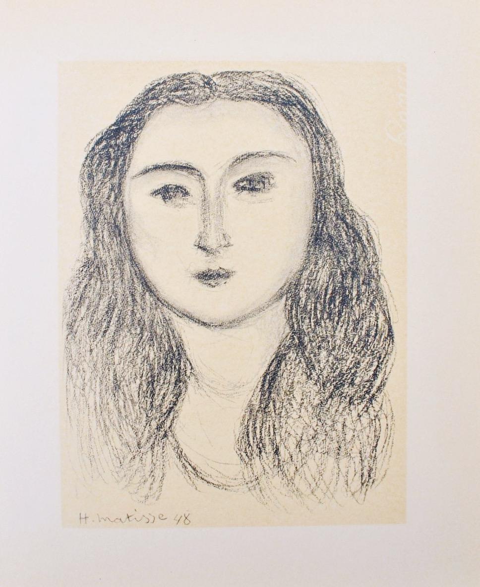 Matisse, Madame Nadia Sednaoui, Portraits par Henri Matisse (after) For Sale 4