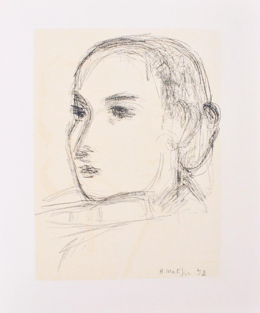 Matisse, Madame Suzanne Bistesi, Portraits par Henri Matisse (after) For Sale 3