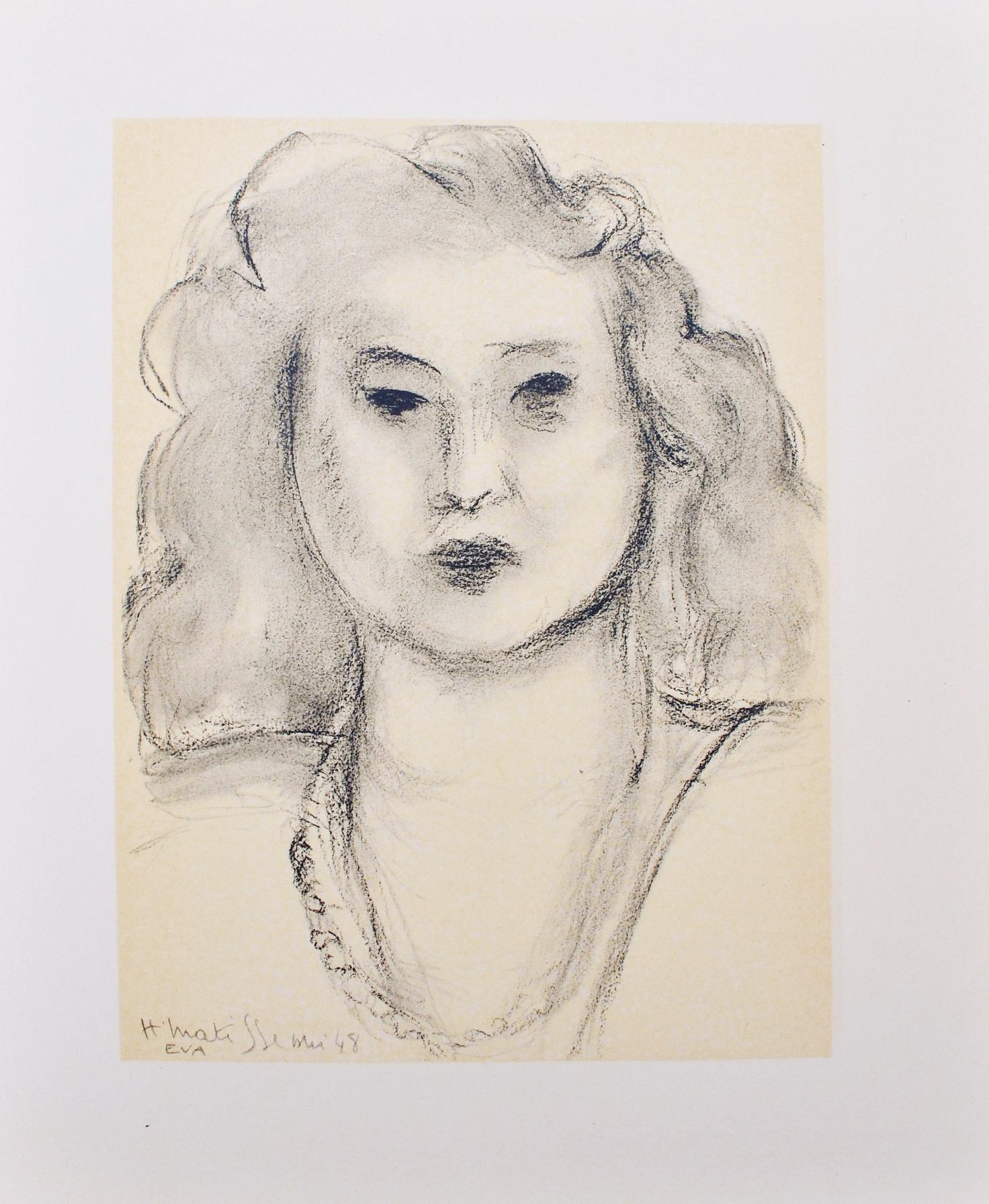 Matisse, Madame Vava Duclos, Portraits par Henri Matisse (after) For Sale 4