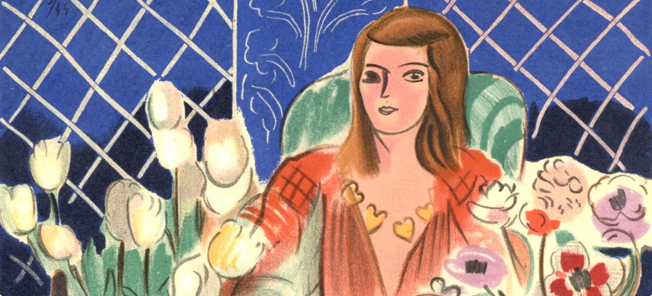 Matisse, Mademoiselle A.N.Annelies, Portraits par Henri Matisse (after) For Sale 1