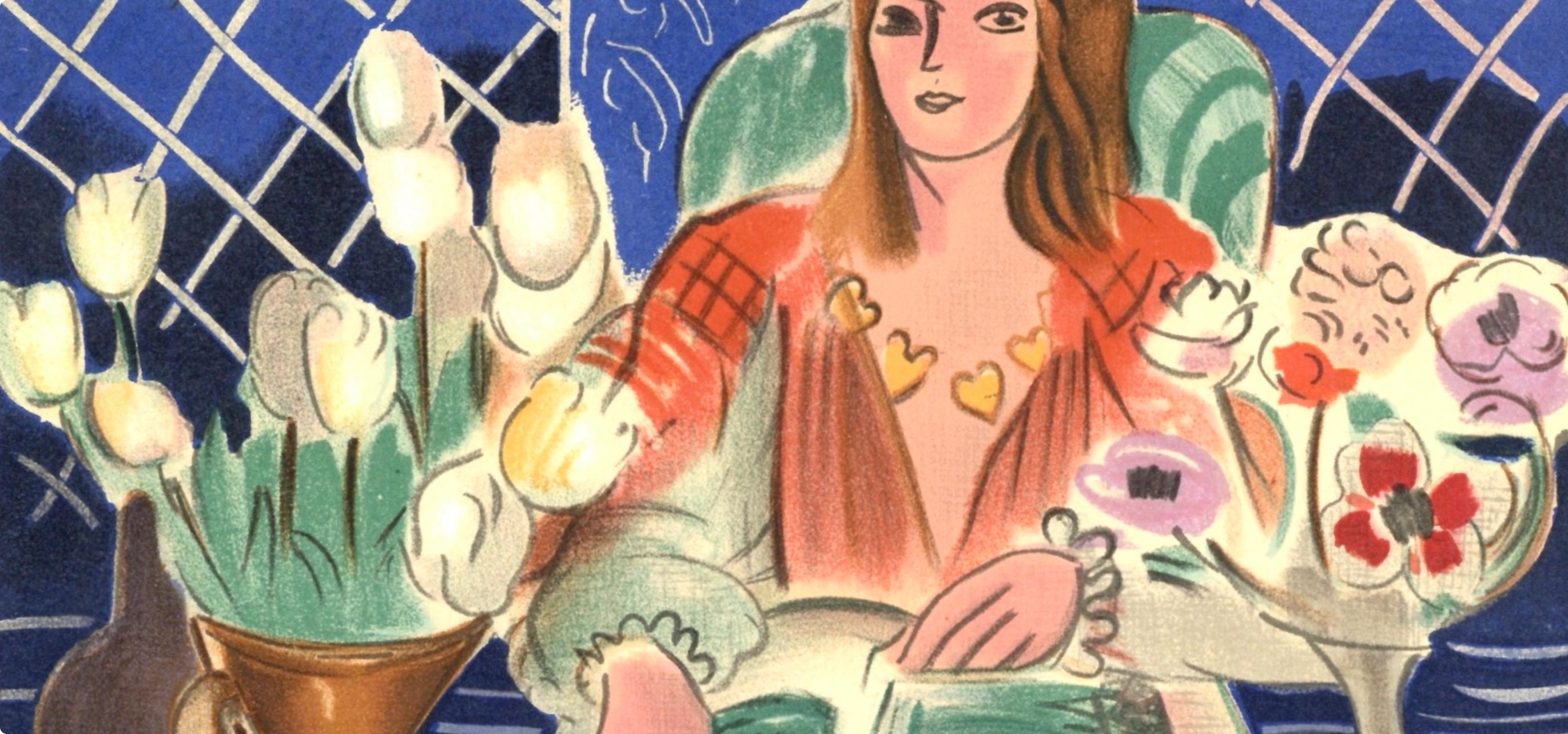 Matisse, Mademoiselle A.N.Annelies, Portraits par Henri Matisse (after) For Sale 2