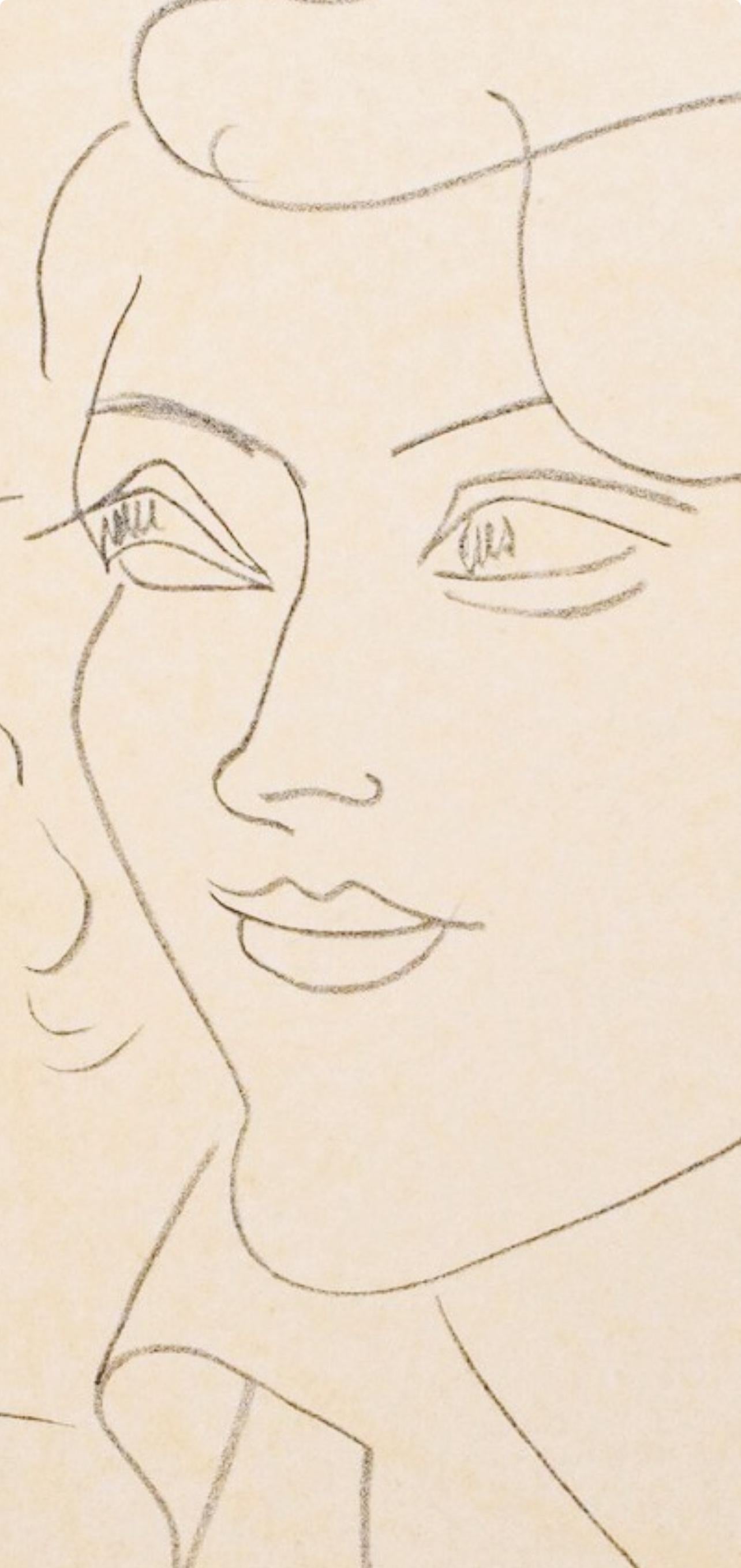 Matisse, Mademoiselle A.Nelck, Portraits par Henri Matisse (after) For Sale 3