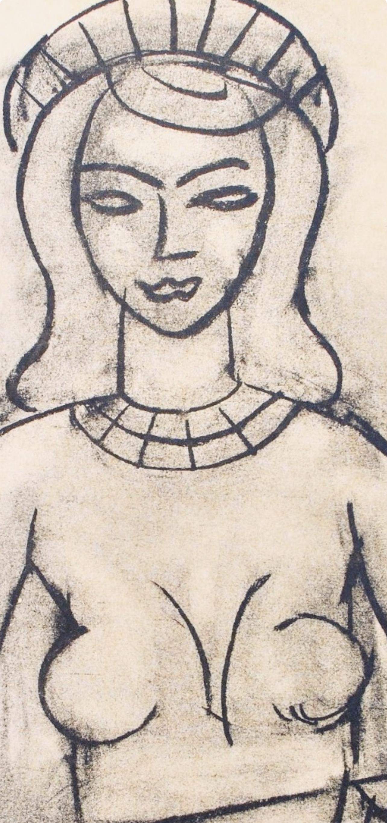 Matisse, Mademoiselle A.Nelck, Portraits par Henri Matisse (after) For Sale 3