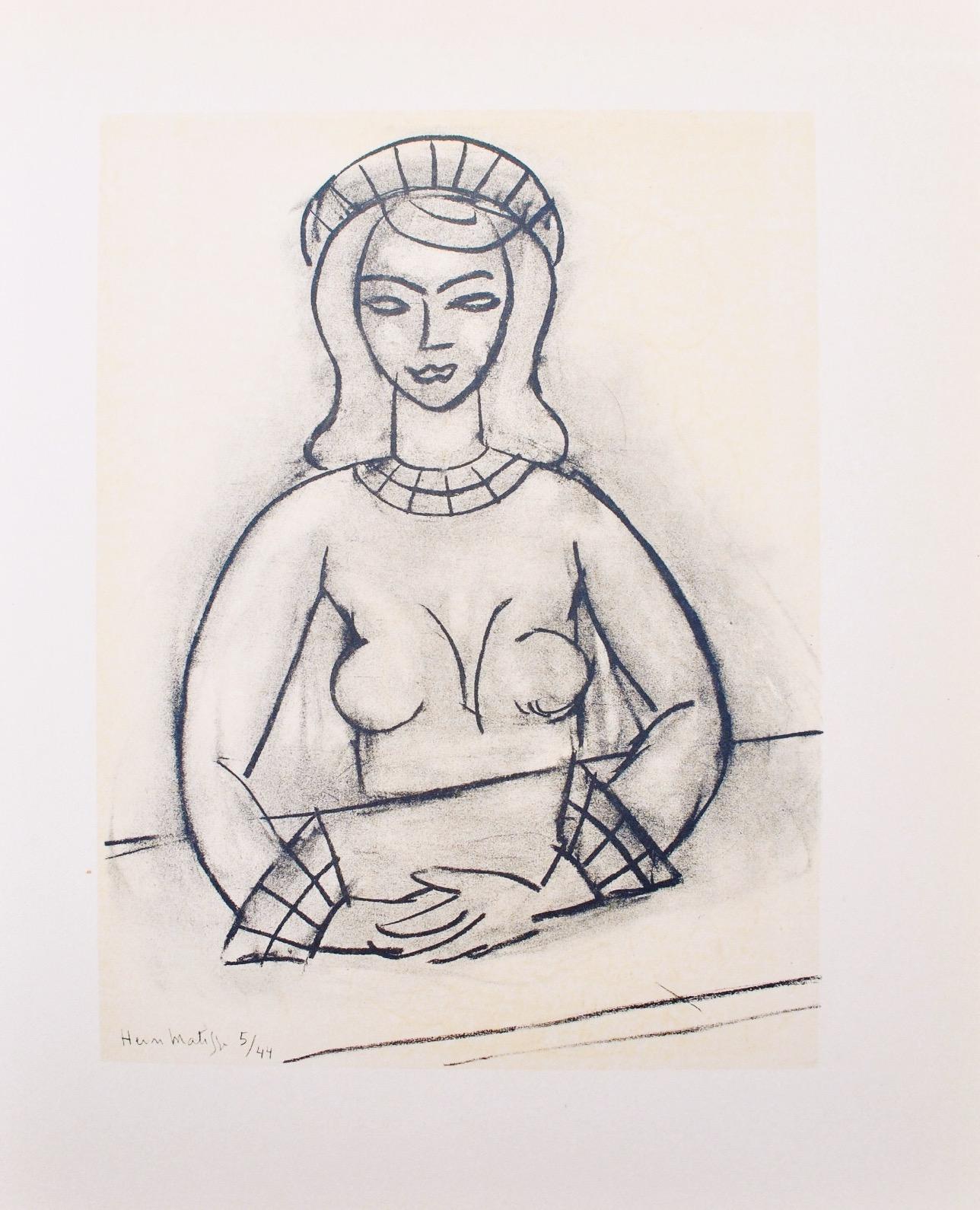 Matisse, Mademoiselle A.Nelck, Portraits par Henri Matisse (after) For Sale 4