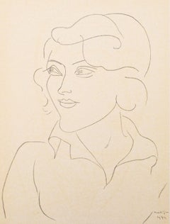 Matisse, Mademoiselle A.Nelck, Portraits par Henri Matisse (after)