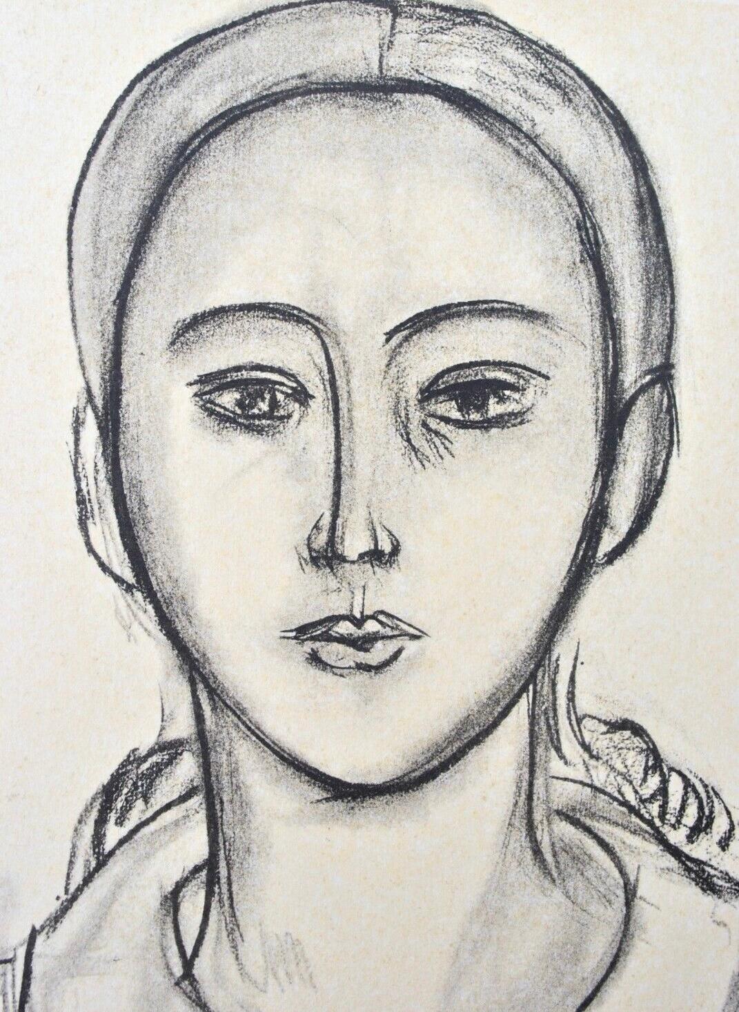 Matisse, Mademoiselle C.P., Portraits par Henri Matisse (after) For Sale 1